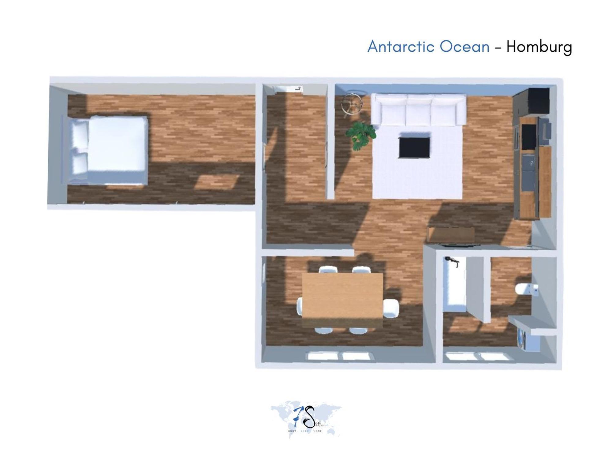 7Seas Boutique Aparthotel Homburg - Stilvoll, Digital & Ideal Fuer Familie & Business Phòng bức ảnh