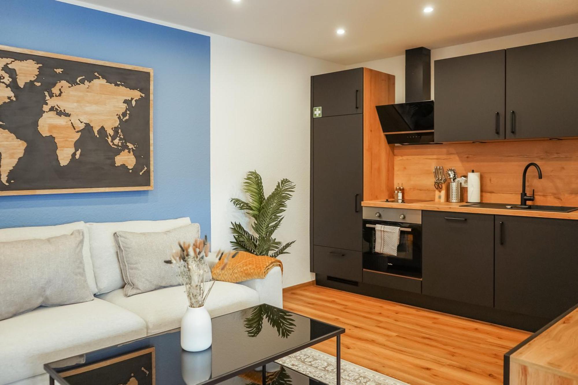 7Seas Boutique Aparthotel Homburg - Stilvoll, Digital & Ideal Fuer Familie & Business Ngoại thất bức ảnh